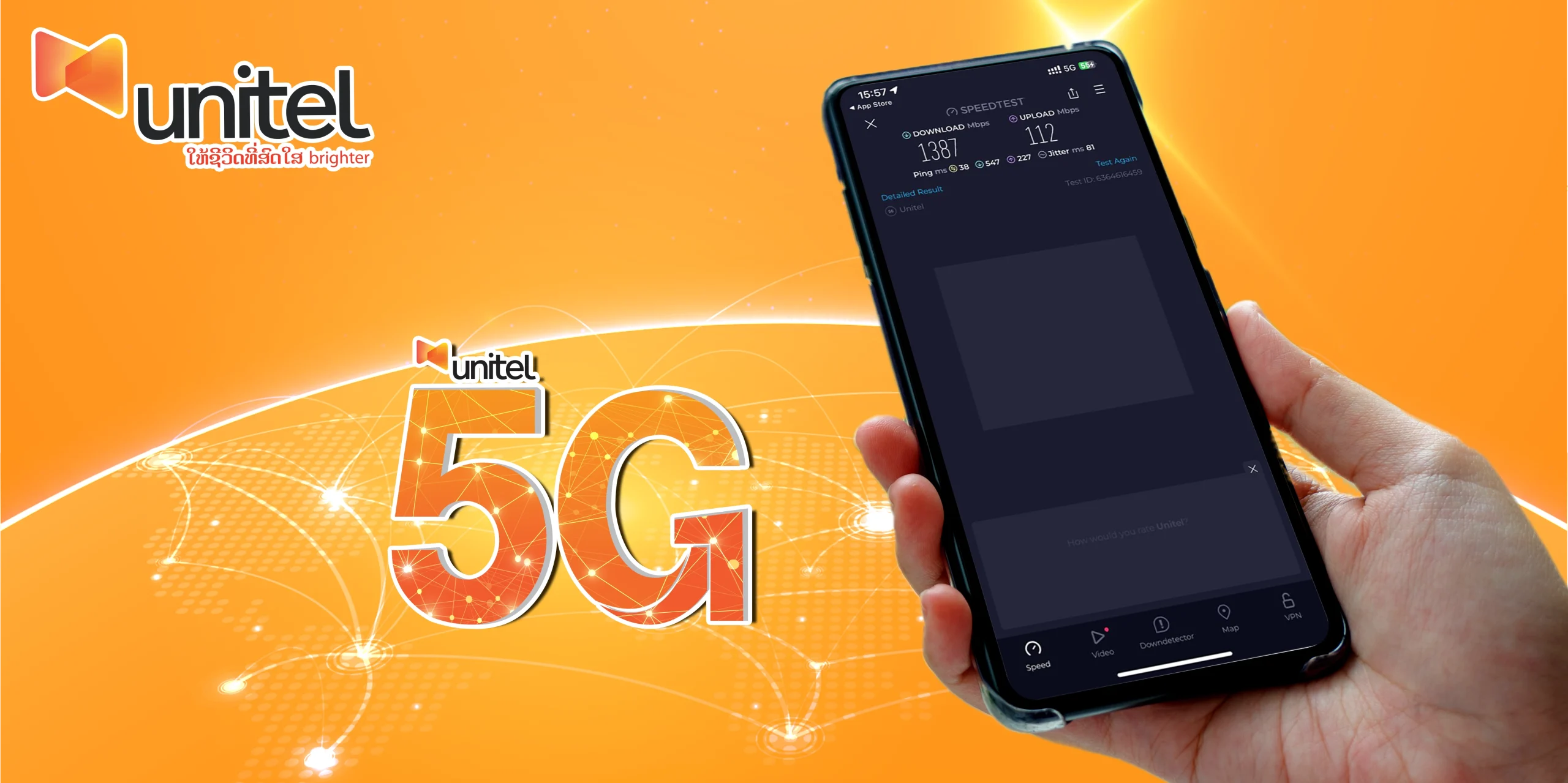 Sau 10 năm, Unitel trở thành công ty viễn thông số 1 tại Lào